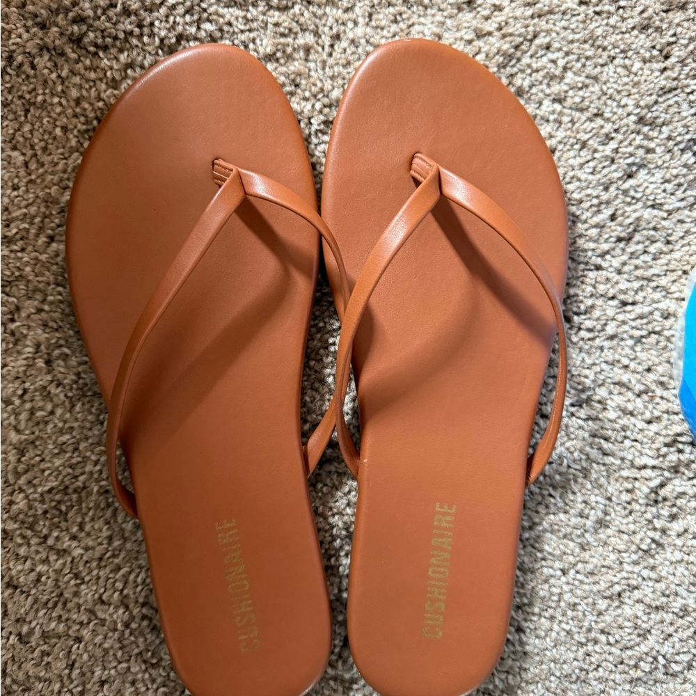 Women's Tan Sandals, worn once